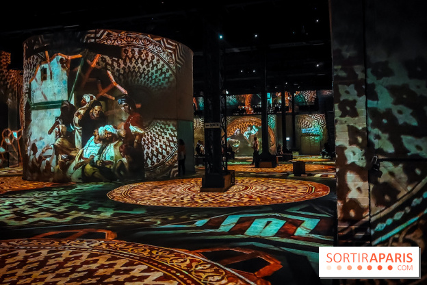 Les Orientalistes, l'exposition de l'Atelier des Lumières qui nous fait voyager en Orient - photos - IMG20240208102505