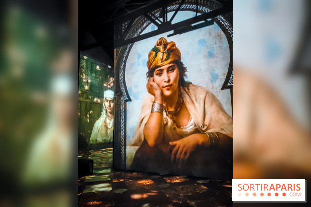 Les Orientalistes, l'exposition de l'Atelier des Lumières qui nous fait voyager en Orient - photos - IMG20240208102417
