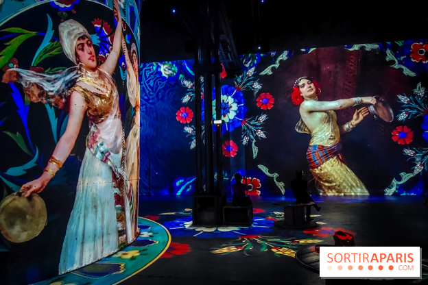 Les Orientalistes, l'exposition de l'Atelier des Lumières qui nous fait voyager en Orient - photos - IMG20240208102551