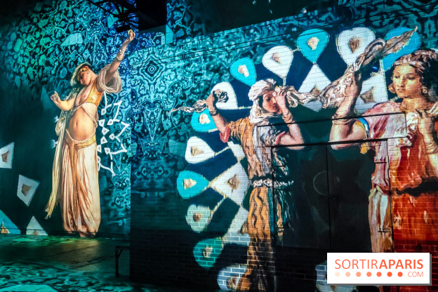 Les Orientalistes, l'exposition de l'Atelier des Lumières qui nous fait voyager en Orient - photos - IMG20240208102516