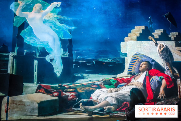 Les Orientalistes, l'exposition de l'Atelier des Lumières qui nous fait voyager en Orient - photos - IMG20240208102234