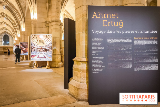 Voyage dans les pierres et la lumière, l'exposition à la Conciergerie.