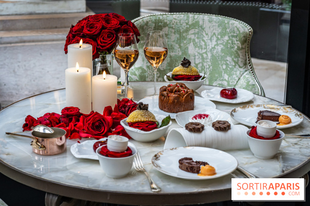 Tea Time de Saint-Valentin du Four Seasons George V Paris 2024 -  A7C5829