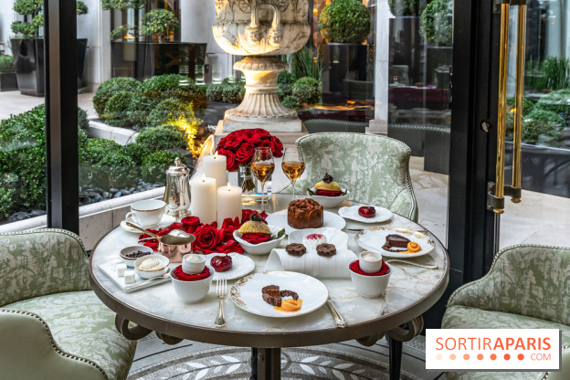 Tea Time de Saint-Valentin du Four Seasons George V Paris 2024 -  A7C5835