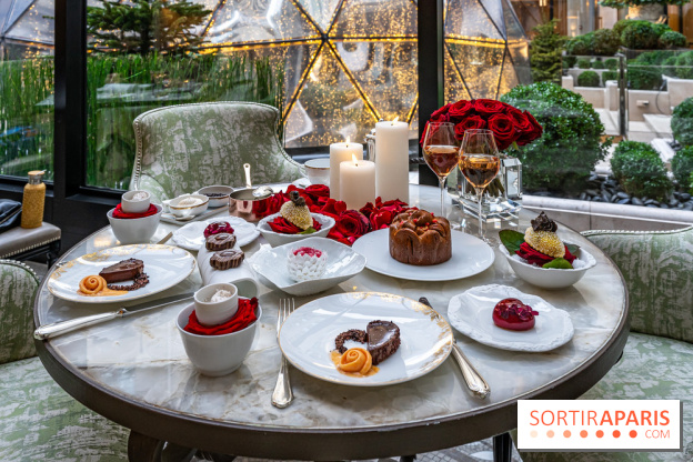 Tea Time de Saint-Valentin du Four Seasons George V Paris 2024 -  A7C5841