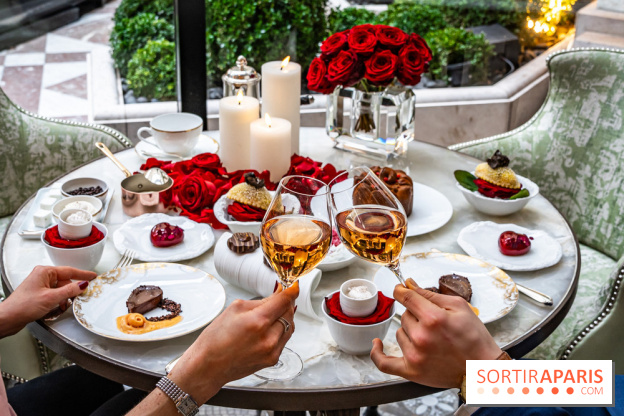 Tea Time de Saint-Valentin du Four Seasons George V Paris 2024 -  A7C5860