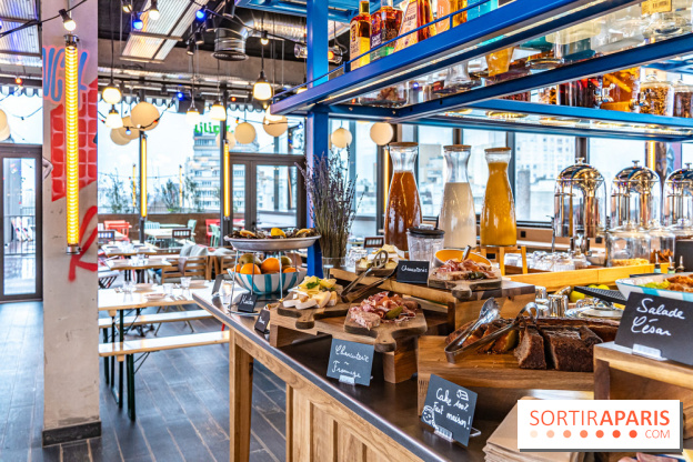 Brunch à volonté du French Kiss au Eklo Porte de Versailles