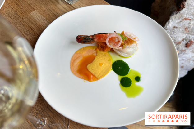 Korus - Crevette, clémentine, carotte