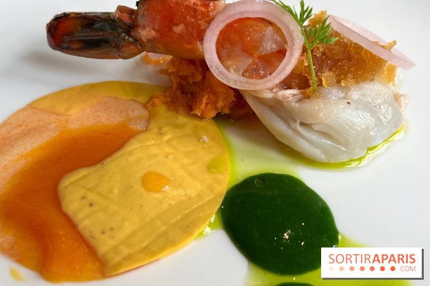 Korus - Crevette, clémentine, carotte