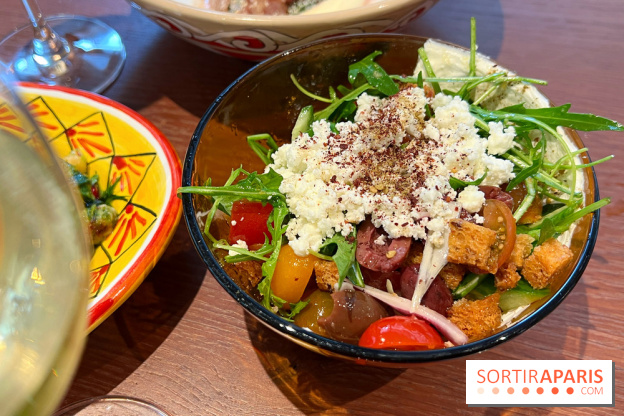 Kapara - Fattoush, feta, croûtons, sumac