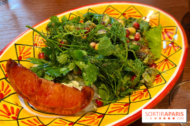 Kapara - Poulpe, pois chiches, pamplemousse