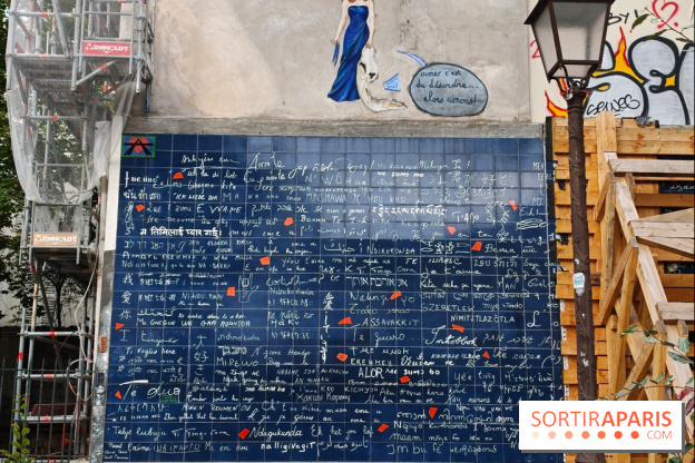 Visuel Paris 18e - Mur des Je T'Aime