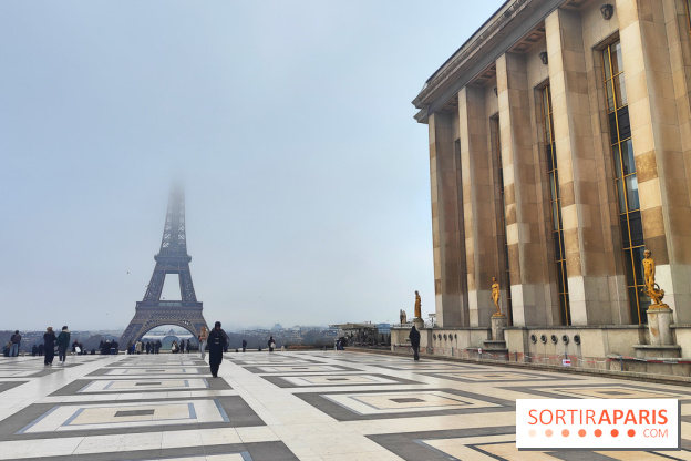 Visuel Paris 16e - Trocadéro Tour Eiffel hiver