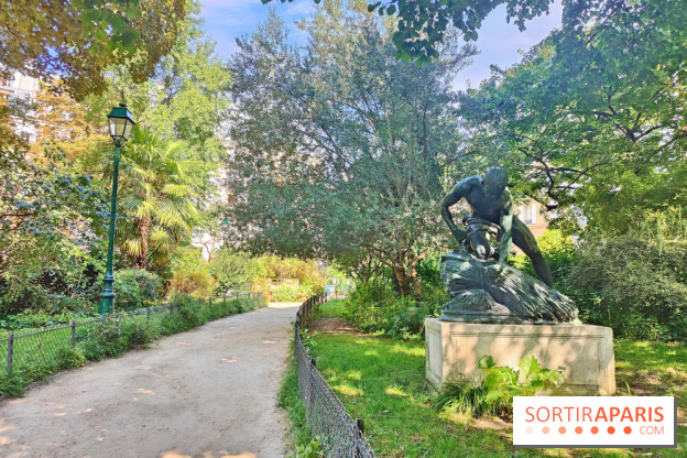 Visuel Paris 11e - Square Maurice Gardette été soleil 