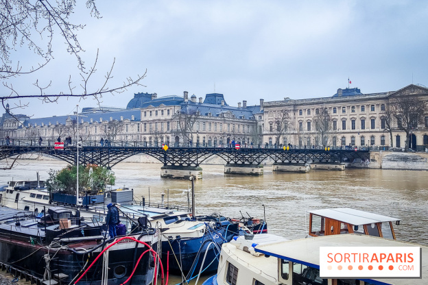 Visuel Paris 6e - Seine Pont des Arts hiver