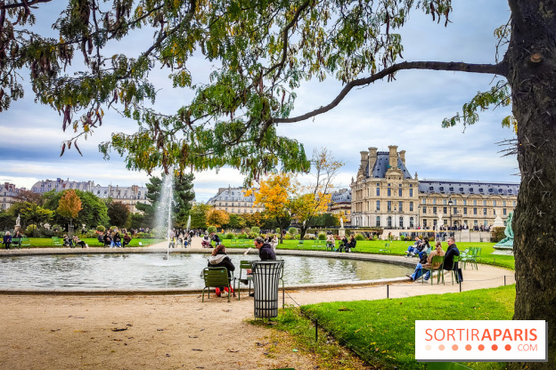 Visuel Paris 1er - jardin des Tuileries automne 