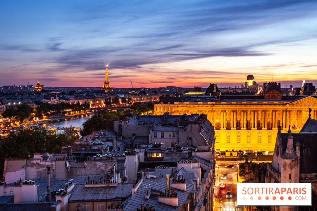 Visuel Paris 1er - Tour Eiffel et vasque 