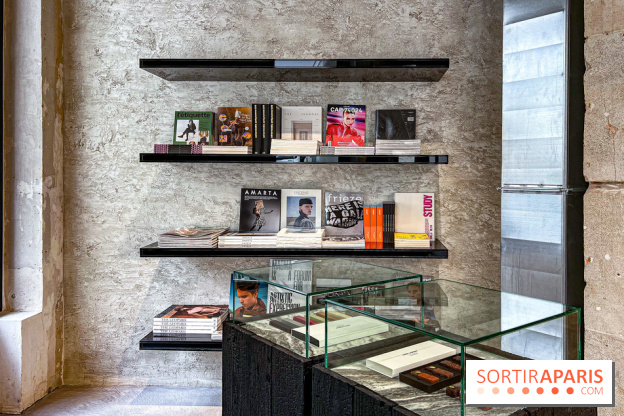 Saint Laurent Babylone, la librairie-galerie d'art de la maison de luxe à Paris
