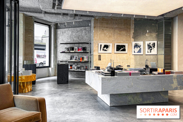 Saint Laurent Babylone, la librairie-galerie d'art de la maison de luxe à Paris - image00073