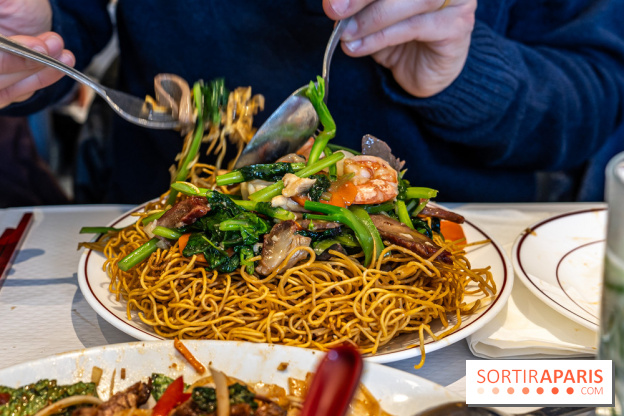 New Hao Khoan, le restaurant chinois et vietnamien, valeur sûre du 13e - nouilles sautées