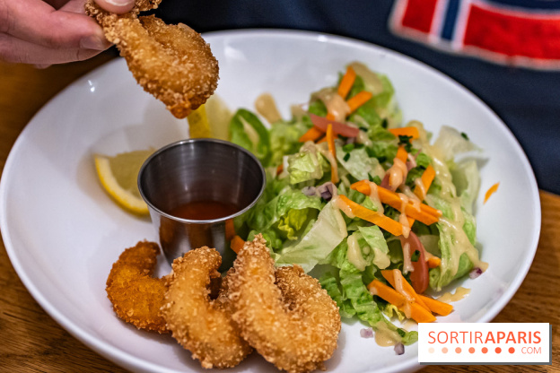 O Bout restaurant à Barbizon -  gambas panées