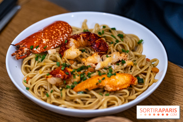 O Bout restaurant à Barbizon -  linguine de homard