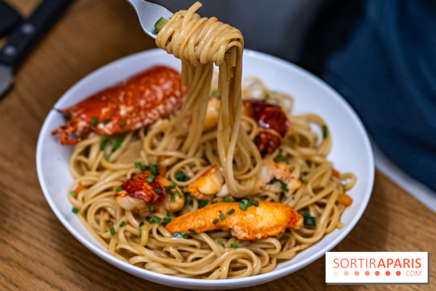 O Bout restaurant à Barbizon - linguine de homard