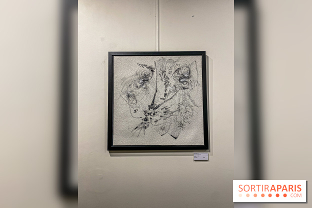 Exposition Sumi et Motion de la calligraphe japonaise Aya Wada à la galerie La Lison - IMG 4914