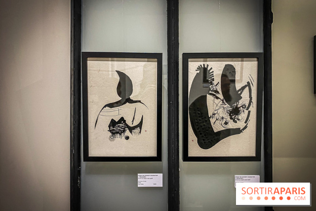 Exposition Sumi et Motion de la calligraphe japonaise Aya Wada à la galerie La Lison - IMG 4922