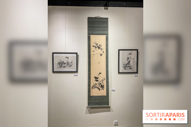 Exposition Sumi et Motion de la calligraphe japonaise Aya Wada à la galerie La Lison - IMG 4923