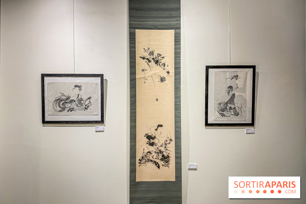 Exposition Sumi et Motion de la calligraphe japonaise Aya Wada à la galerie La Lison - IMG 4924