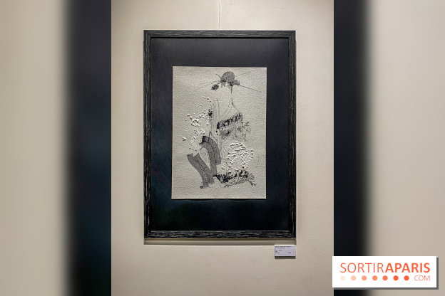 Exposition Sumi et Motion de la calligraphe japonaise Aya Wada à la galerie La Lison - IMG 4927