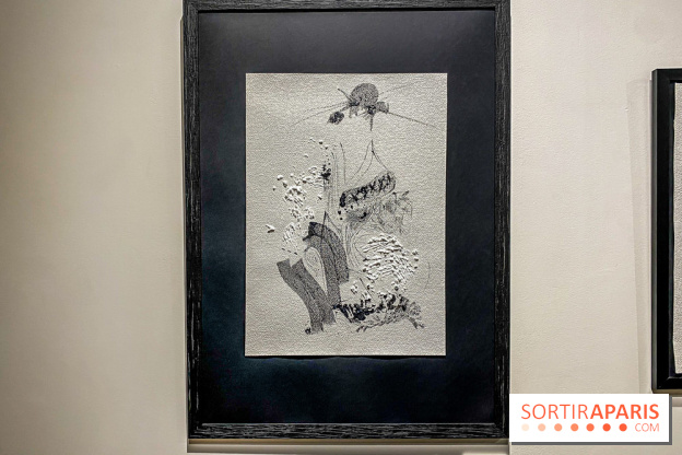 Exposition Sumi et Motion de la calligraphe japonaise Aya Wada à la galerie La Lison - IMG 4928