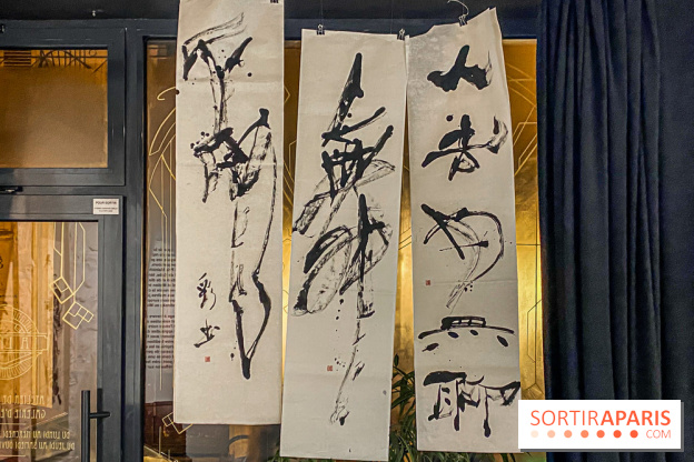 Exposition Sumi et Motion de la calligraphe japonaise Aya Wada à la galerie La Lison - IMG 4958