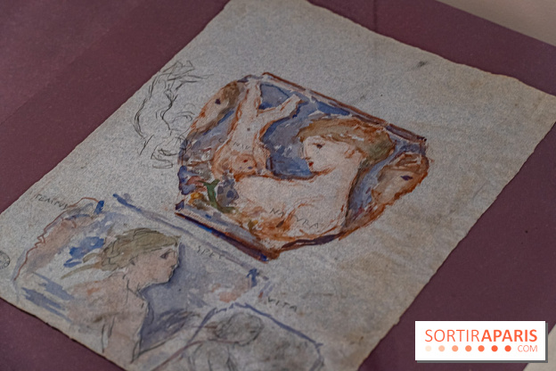 Exposition Henry Cros au Musée des Arts Décoratifs, sculpteur et dessinateur