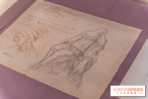 Exposition Henry Cros au Musée des Arts Décoratifs, sculpteur et dessinateur