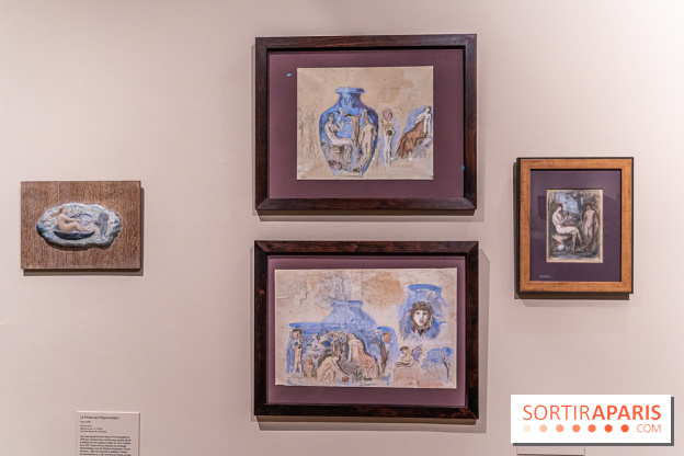 Exposition Henry Cros au Musée des Arts Décoratifs, sculpteur et dessinateur