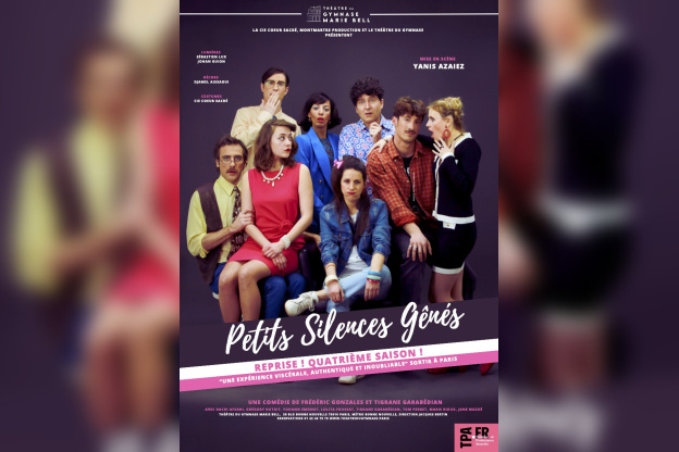 Petits Silences Gênés : le retour de la comédie au Théâtre Darius Milhaud à Paris