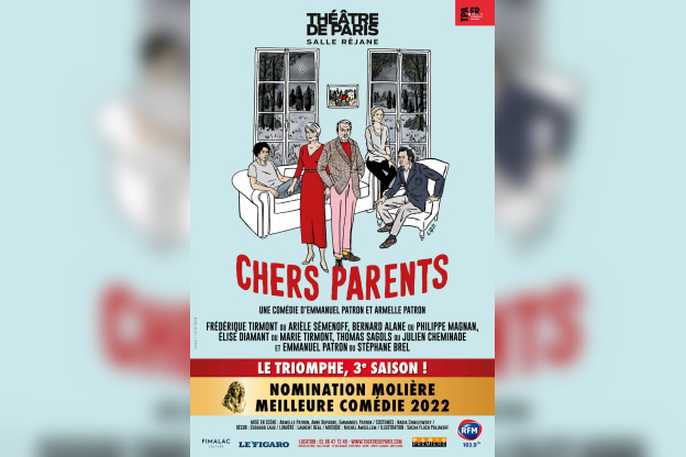 Chers Parents, la comédie continue au Théâtre de Paris jusqu'au 30 juin 