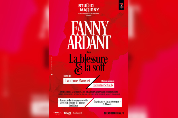 La blessure et la soif, le seule en scène de Fanny Ardant au Théâtre Marigny 