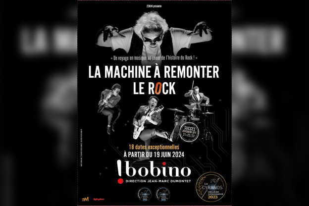 La Machine à remonter le Rock, le spectacle musical au Théâtre Bobino 