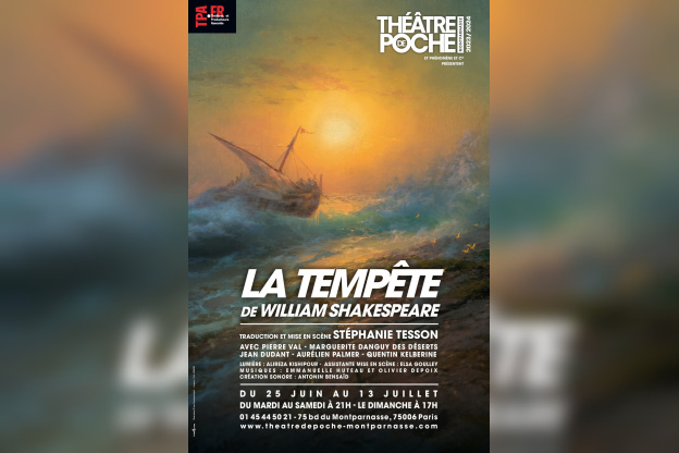 La Tempête de William Shakespeare au Théâtre de Poche Montparnasse 