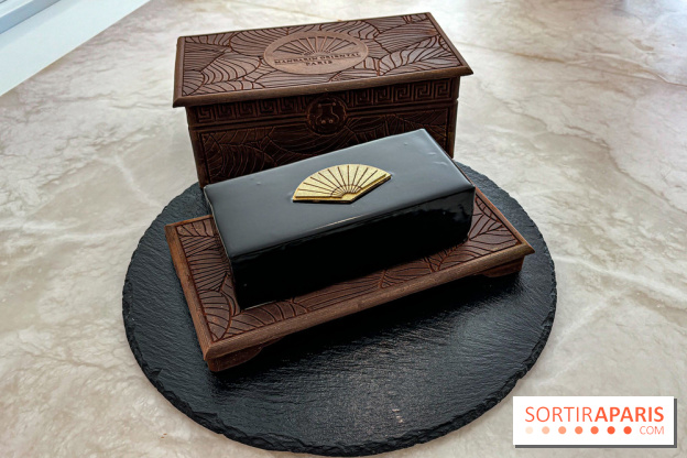 La Buche de Noel et les patisseries du Mandarin Oriental du chef patissier Julien Dugourd 