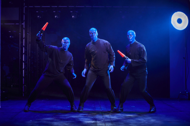 Blue Man group : la tournée mondiale du spectacle Bluevolution World Tour à Paris 