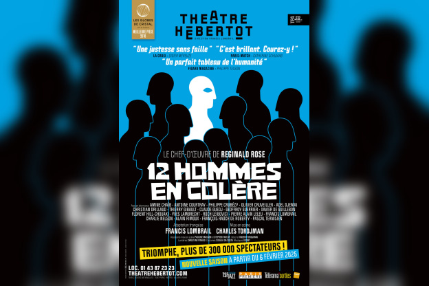 12 Hommes en Colère : la pièce adapté de l'œuvre de Reginald Rose de retour au Théâtre Hébertot
