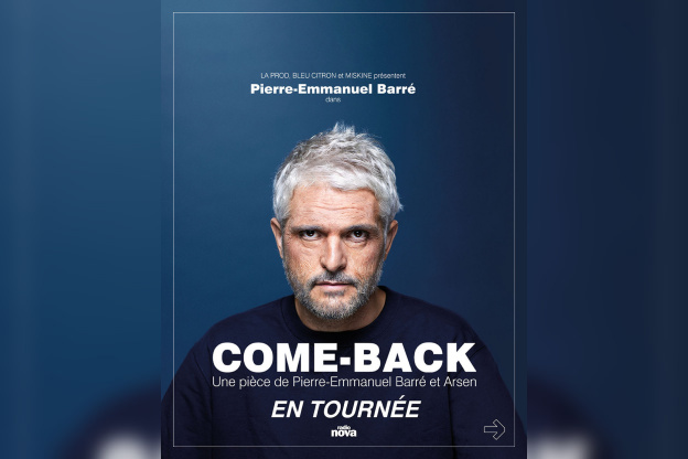 Pierre-Emmanuel Barré de retour sur scène avec Come-Back