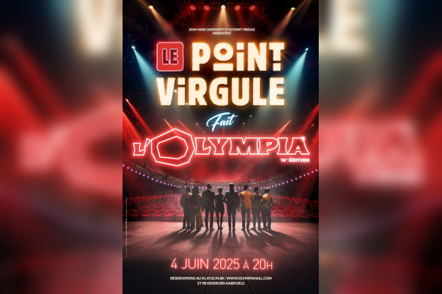 Le Point Virgule fait l'Olympia de retour pour sa 16e édition 