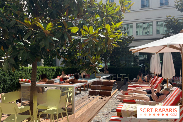 Une piscine éphémère s'installe au Hoxton Paris pour l'été