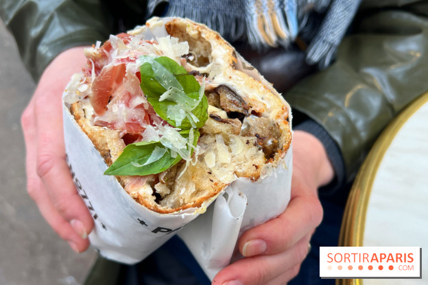 Panozzi - Panozzo aubergines mozzarella