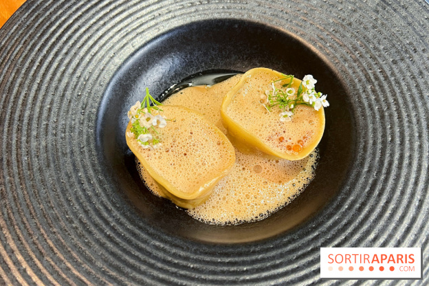 La Traboule - Ravioles crabe bleu et café